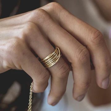 Alternative view of Filodellavita Classic 13 fili in Oro Giallo o Oro Rosa 9kt