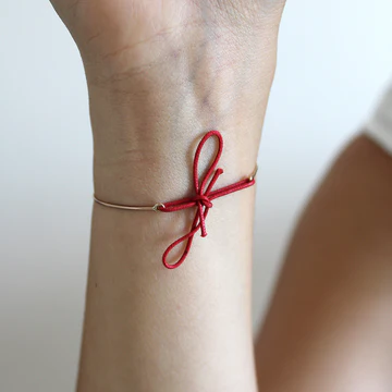 Bracciale FILO D'AMORE Oro Giallo 9kt - immagine 3