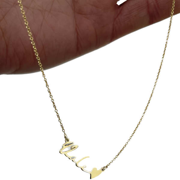 GIROCOLLO NOME SCRITTO A MANO