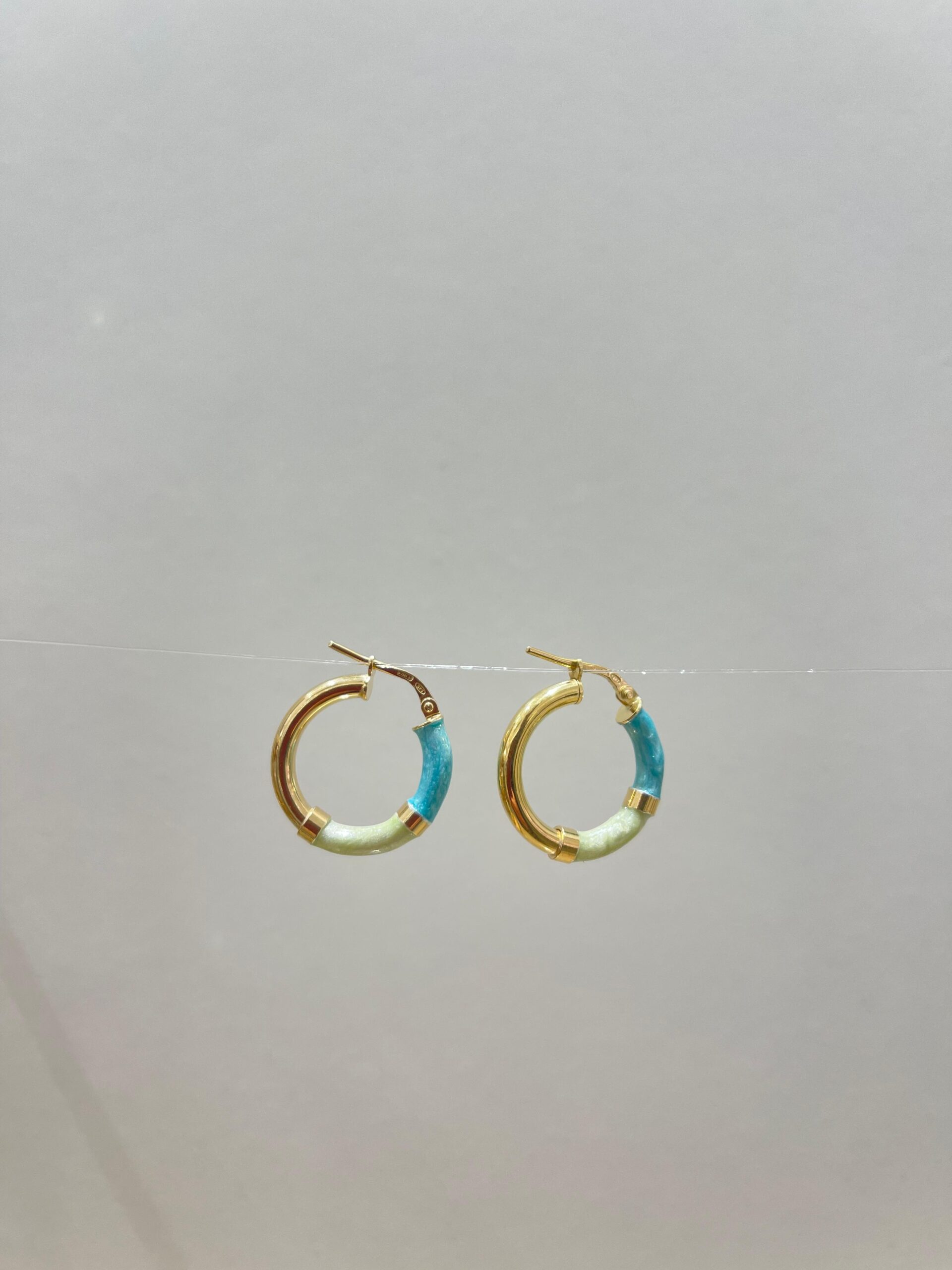 Orecchini Cerchio 90's Baby Oro Giallo – Seawater Bondi