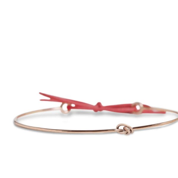 Bracciale NODO D'AMORE - Oro Rosa 9kt