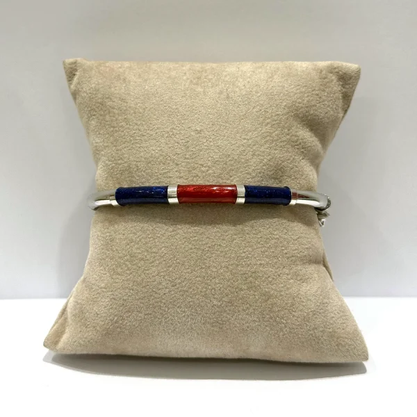 Bracciale 90’s Baby - Blu / Bordeaux