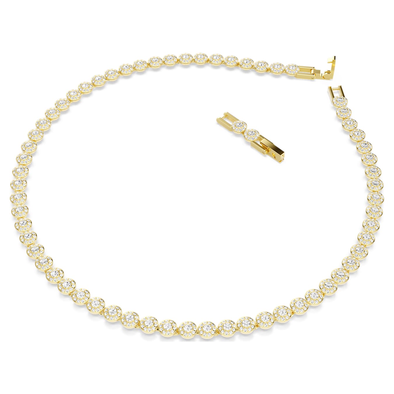 Collana Tennis Una Angelic Oro - immagine 3