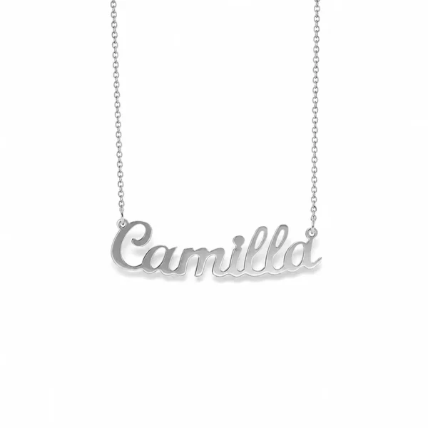 Collana Nome Argento