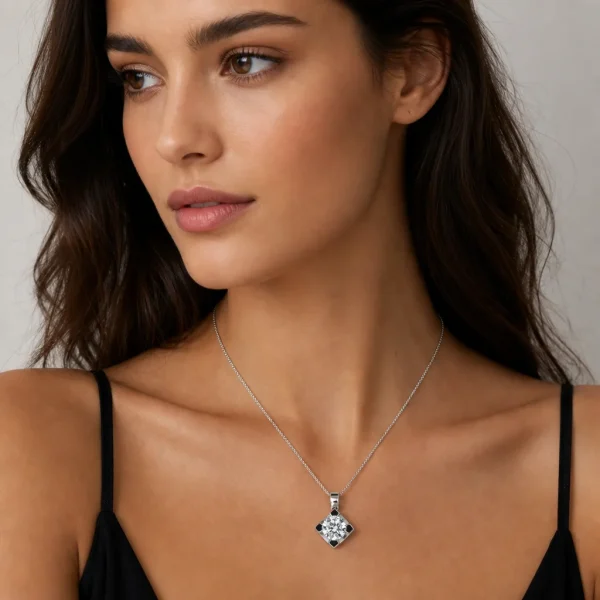 Alternative view of Collana Punto Luce Griffe Oro18kt
