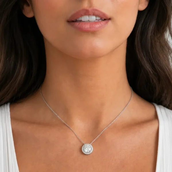 Alternative view of Pendente Swarovski Una Angelic